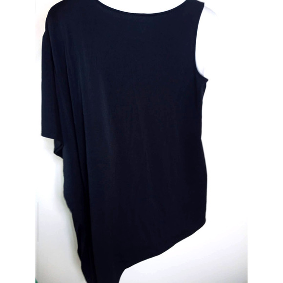 NWOT Worthington XS Asymmetrical One Sleeve Top - Picture 8 of 10